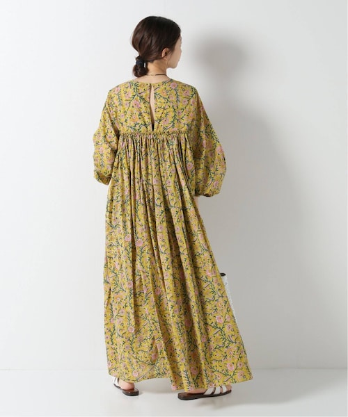 ▼23ss✨H.A.O ハオ Block Print Dress ワンピース IENA（イエナ）の「【H.A.O/ハオ】Block Printワンピース（）」 - WEAR