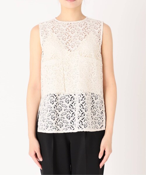 VERMEIL par iena（ヴェルメイユパーイエナ）の「リーフラッセルレース