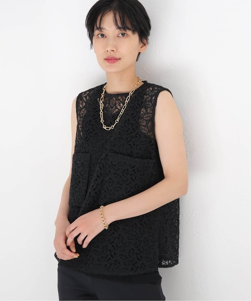 VERMEIL par iena（ヴェルメイユパーイエナ）の「リーフラッセルレース