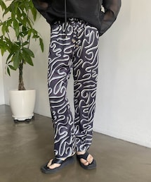 CAPRICIEUX LE'MAGE | ART柄イージーパンツ(その他パンツ)