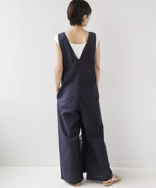 JOURNAL STANDARD relume(ジャーナルスタンダード レリューム)の「《追加予約》タンクトップ付きリネンサロペット(パンツ・ブラウン/(020)/フリー/在庫あり)」の13枚目の写真