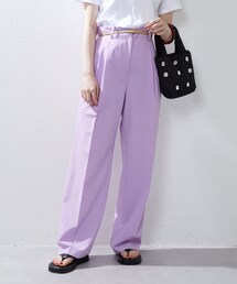 SHENERY | ハイウエストタックパンツ(その他パンツ)