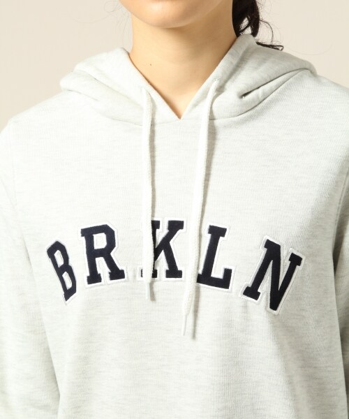 LOWRYS FARM（ローリーズファーム）の「スウェットパーカーワンピースロングスリーブ２（ワンピース/ドレス・レディース・ナチュラル/グレー/グリーン/ネイビー・Ｍ/Ｌ）」の8枚目の写真