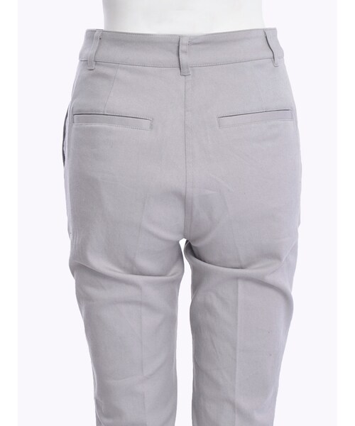 EMODA（エモダ）の「スリムチノPT（パンツ・レディース・グレー/ブラック/レッド・S/M）」の8枚目の写真