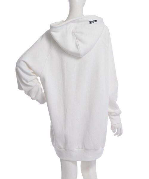 jouetie（ジュエティ）の「サガラカレッジチュニックパーカ（トップス・レディース・オフホワイト/グレー/ネイビー・M）」の7枚目の写真