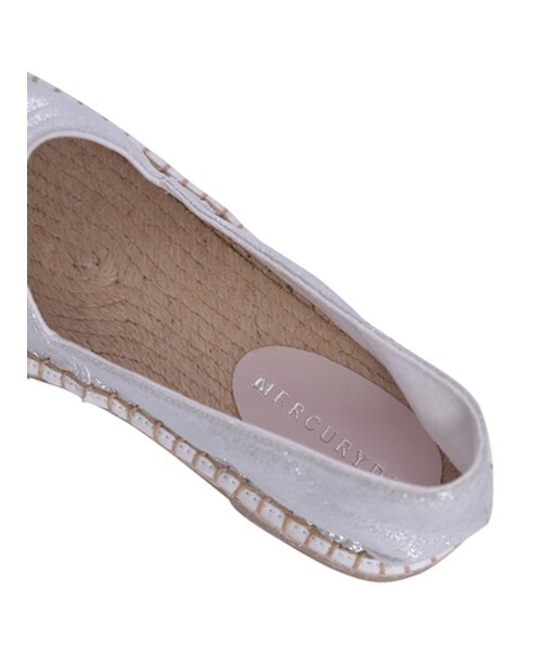 MERCURYDUO（マーキュリーデュオ）の「【GDS】 マルチ柄エスパドリーユ（シルバー）（シューズ・レディース・シルバー・36/38）」の6枚目の写真