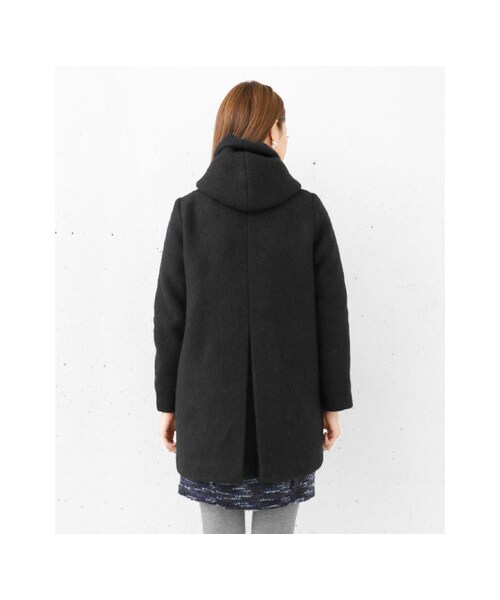 URBAN RESEARCH DOORS(アーバンリサーチドアーズ)の「ボリュームフードコート(ジャケット/アウター・レディース・BLACK/GRAY・one)」の11枚目の写真