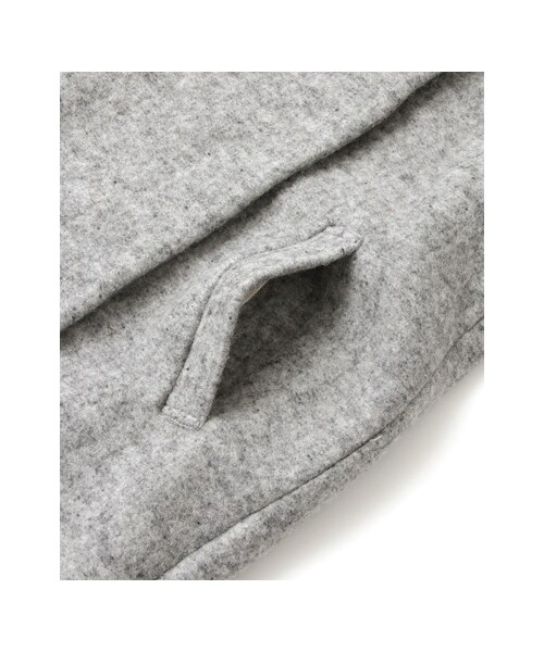 URBAN RESEARCH DOORS(アーバンリサーチドアーズ)の「ボリュームフードコート(ジャケット/アウター・レディース・BLACK/GRAY・one)」の15枚目の写真