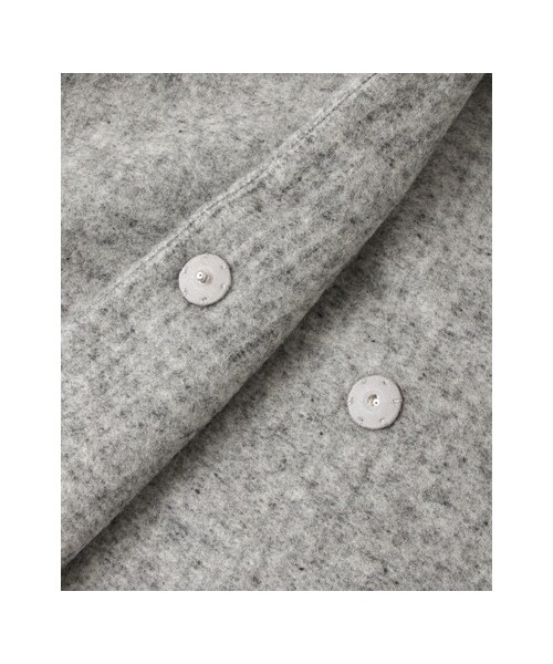 URBAN RESEARCH DOORS(アーバンリサーチドアーズ)の「ボリュームフードコート(ジャケット/アウター・レディース・BLACK/GRAY・one)」の16枚目の写真