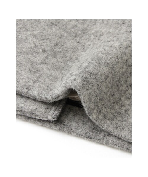 URBAN RESEARCH DOORS(アーバンリサーチドアーズ)の「ボリュームフードコート(ジャケット/アウター・レディース・BLACK/GRAY・one)」の18枚目の写真