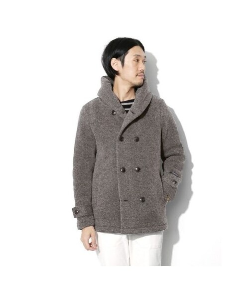 URBAN RESEARCH DOORS(アーバンリサーチドアーズ)の「Mapel W フードJK(ジャケット/アウター・メンズ・Beige/Navy・38/40)」の5枚目の写真