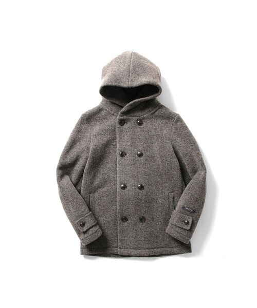 URBAN RESEARCH DOORS(アーバンリサーチドアーズ)の「Mapel W フードJK(ジャケット/アウター・メンズ・Beige/Navy・38/40)」の2枚目の写真