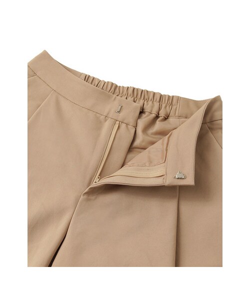 KBF（ケイビーエフ）の「KBF+　ビックタッククロップドワイドパンツ（パンツ・レディース・BEG/NVY/BLK・one）」の11枚目の写真