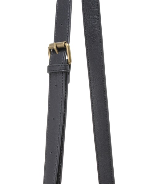 Ungrid（アングリッド）の「【Casual】レザーショルダーＢＡＧ（バッグ・レディース・ブラック/キャメル・F）」の8枚目の写真