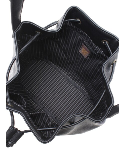 Ungrid（アングリッド）の「【Casual】レザーショルダーＢＡＧ（バッグ・レディース・ブラック/キャメル・F）」の9枚目の写真