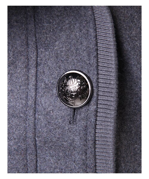 INGNI（イング）の「スタンドパーカー／ブルゾン（ジャケット/アウター・レディース・ｸﾞﾚｰ/ｸﾛ・M）」の4枚目の写真