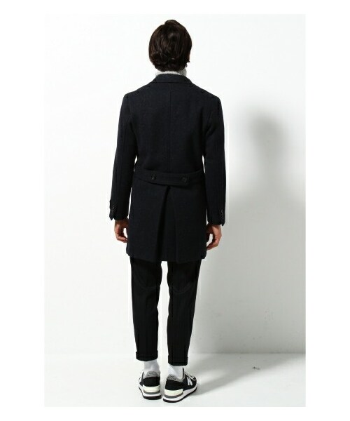 JOURNALSTANDARD TRISECTファー襟付きウールチェスターコート Journal Standard TRISECT（トライセクト）の「【FOX Brothers