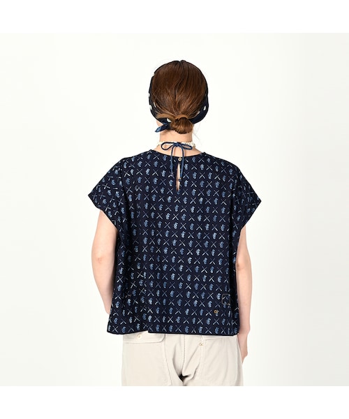 45R（フォーティファイブアール）の「海の左馬抜染のMシャツ