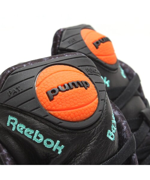 Reebok(リーボック)の「Reebok x HIGHS AND LOWS THE PUMP CERTIFIED HAL-BLACK/TIMELESS TEAL/FLUX ORANGE/WHT/GREY(HIGH-CUT・メンズ・other・26.0cm/26.5cm/27.0cm/27.5cm/28.0cm/28.5cm/29.0cm)」の4枚目の写真