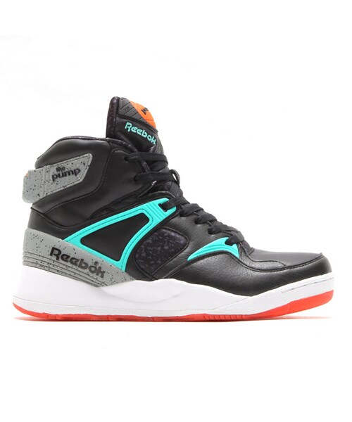 Reebok(リーボック)の「Reebok x HIGHS AND LOWS THE PUMP CERTIFIED HAL-BLACK/TIMELESS TEAL/FLUX ORANGE/WHT/GREY(HIGH-CUT・メンズ・other・26.0cm/26.5cm/27.0cm/27.5cm/28.0cm/28.5cm/29.0cm)」の2枚目の写真