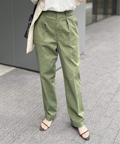 新品Spick & Span バックサテンイージーカーゴパンツ size36 Spick & Span（スピックアンドスパン）の「バックサテンイージー
