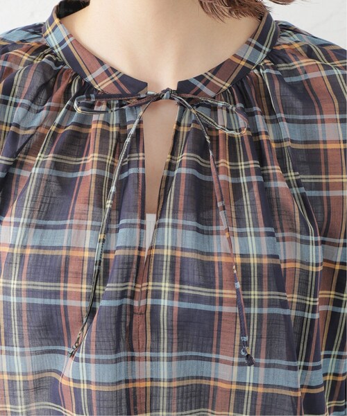 Spick & Span（スピックアンドスパン）の「スラブチェックVカラー 