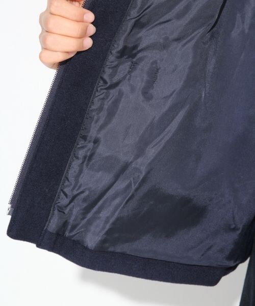 repipi armario（レピピ アルマリオ）の「【ニコラ12月号】ポンチョダッフルコート（ジャケット/アウター・レディース・レッド/キャメル/ネイビー・ＸＳ/Ｓ/Ｍ）」の13枚目の写真