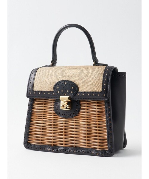 eb.a.gos（エバゴス）の「【期間限定】 フルブローグ・ハンドバッグM（バッグ・レディース・その他）」の3枚目の写真