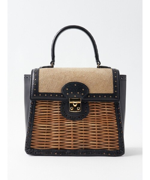 eb.a.gos（エバゴス）の「【期間限定】 フルブローグ・ハンドバッグM（バッグ・レディース・その他）」の2枚目の写真