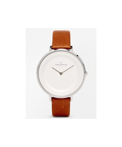 SKAGEN(スカーゲン)の「Skagen Ditte Refined Brown WatchSKW22147 - Brown(アナログ腕時計・レディース・Brown)」の1枚目の写真