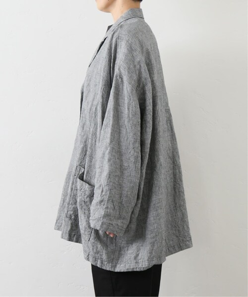 journal standard luxe◆ リネンチドリ コモドジャケット JOURNAL STANDARD LUXE（ジャーナルスタンダード ラックス）の