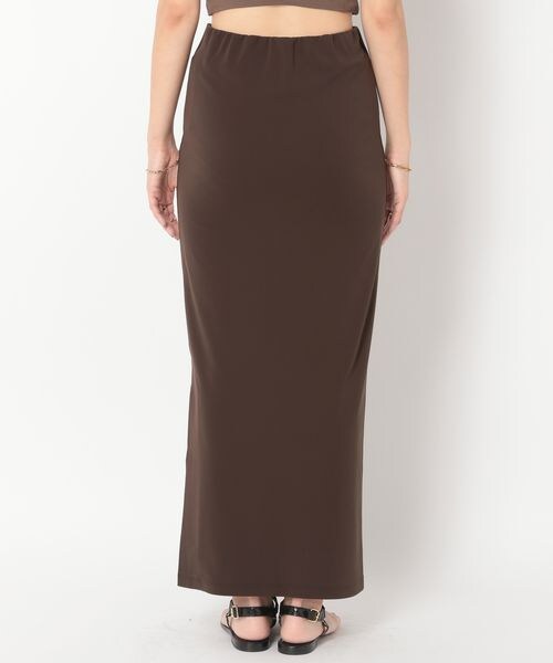 BABYLONE（バビロン）の「スリットカットタイトスカート（スカート・レディース・ブラック19/ダークブラウン58・FREE）」の19枚目の写真