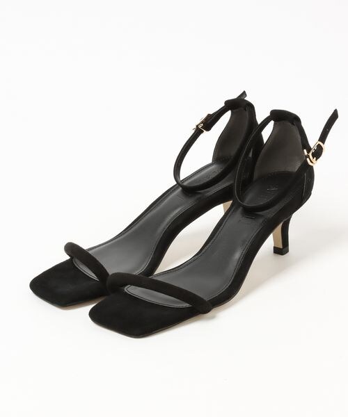 BARNYARDSTORM（バンヤードストーム）の「ハンカマストラップサンダル（シューズ・レディース・ゴールド×パイソン02/ブラック19・35(22.5cm)/36(23.0cm)/37(23.5cm)/38(24.0cm)/39(24.5cm)）」の4枚目の写真