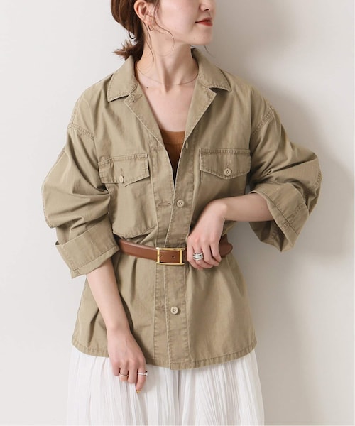 Spick and Span リップストップアーミーシャツ Spick & Span（スピックアンドスパン）の「リップストップ