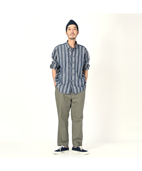 45Rウェザーストレッチのイージースラックス MEN: MEN｜45R