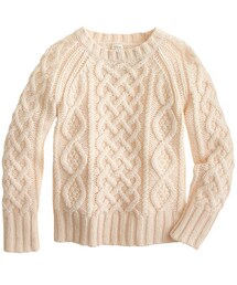 J.CREW | Pre-order Boys' lambswool fisherman sweater(ニット/セーター)