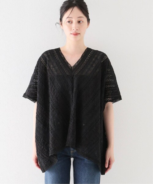 【新品タグつき】SOIL  ALL LACE PONCHO SOIL】VOILE LACE ALL LACE PONCHO（シャツ／ブラウス