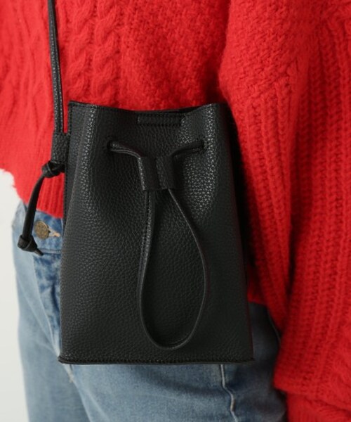 RAY CASSIN（レイカズン）の「ドロストミニショルダーバッグ（バッグ・レディース・クロ/グリーン/ピンク/ベージュ/シルバー・FREE）」の20枚目の写真