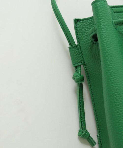 RAY CASSIN（レイカズン）の「ドロストミニショルダーバッグ（バッグ・レディース・クロ/グリーン/ピンク/ベージュ/シルバー・FREE）」の8枚目の写真