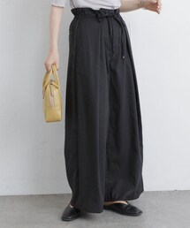 PUAL CE CIN | JAPAN MADEタックワイドパンツ(その他パンツ)
