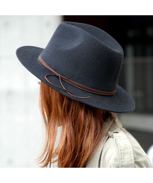 BACK WARD（バックワード）の「メンズ＆レディース ツバ広 中折れハット（キャップ・メンズ・その他）」の2枚目の写真