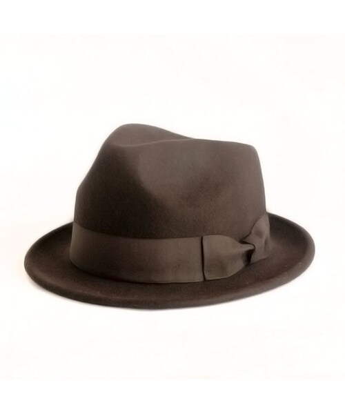 STORES.jp（ストアーズドットジェーピー）の「フェルト ツバ広 中折れハット メンズ＆レディース（ハット・レディース・その他）」の2枚目の写真