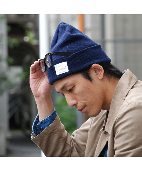 STORES.jp（ストアーズドットジェーピー）の「ハイゲージ ラベル ニットキャップ メンズ＆レディース（キャップ・メンズ・その他）」の5枚目の写真