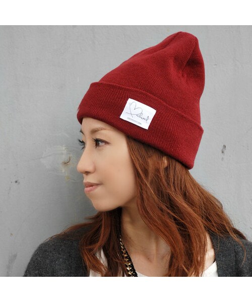 STORES.jp（ストアーズドットジェーピー）の「ハイゲージ ラベル ニットキャップ メンズ＆レディース（キャップ・メンズ・その他）」の3枚目の写真