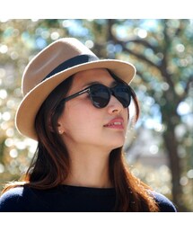 STORES.jp | フェルトリボン中折れハット メンズ＆レディース(ハット)