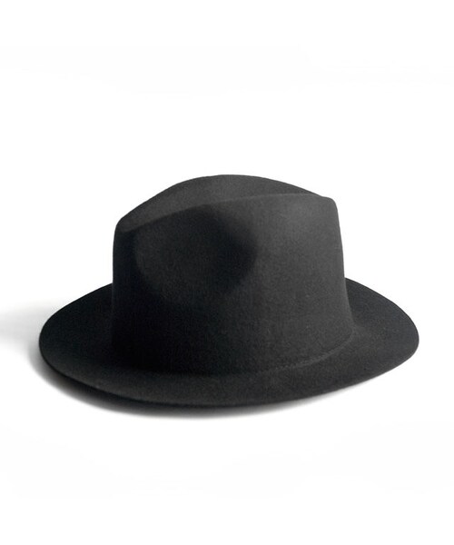 BACK WARD(バックワード)の「メンズ&レディース フェルト ツバ広 ソフトハット(キャップ・メンズ・その他)」の4枚目の写真
