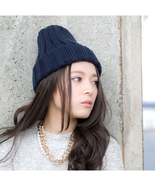 STORES.jp（ストアーズドットジェーピー）の「ローゲージニットキャップ メンズ＆レディース（キャップ・メンズ・その他）」の9枚目の写真