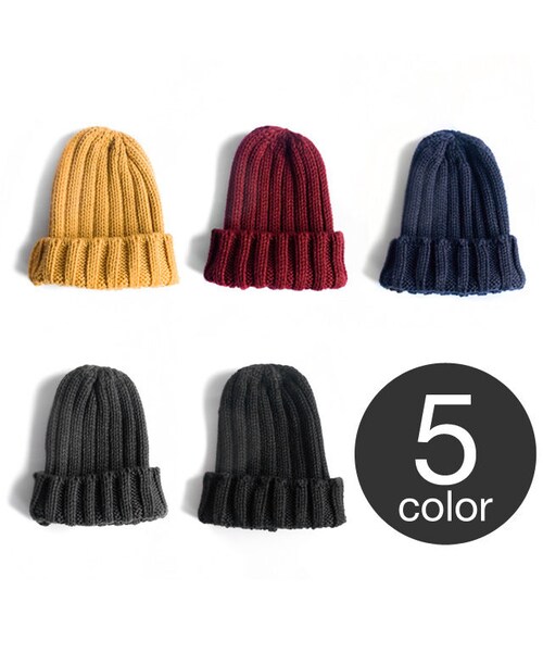 STORES.jp（ストアーズドットジェーピー）の「ローゲージニットキャップ メンズ＆レディース（キャップ・メンズ・その他）」の3枚目の写真