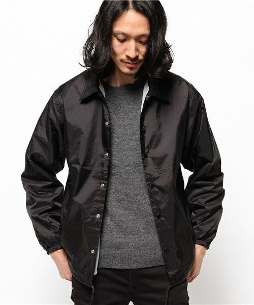 ANREALAGE(アンリアレイジ)の「ANREALAGE×MIDWEST イベント別注コーチジャケット(ブルゾン・メンズ・ブラック・SMALL)」の5枚目の写真