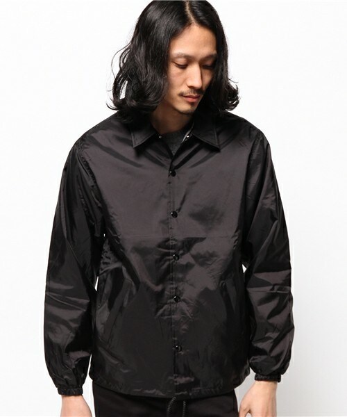 ANREALAGE(アンリアレイジ)の「ANREALAGE×MIDWEST イベント別注コーチジャケット(ブルゾン・メンズ・ブラック・SMALL)」の2枚目の写真